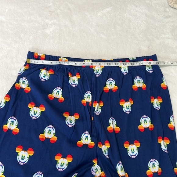 Disney Rainbow Collection Pride Pajama Set NWT Sz L — Mickey Love - Picture 7 of 9